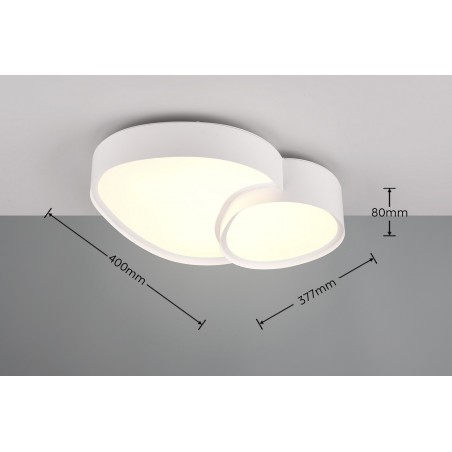 Trio Lampa natynkowa LED RISE 647510231 biały
