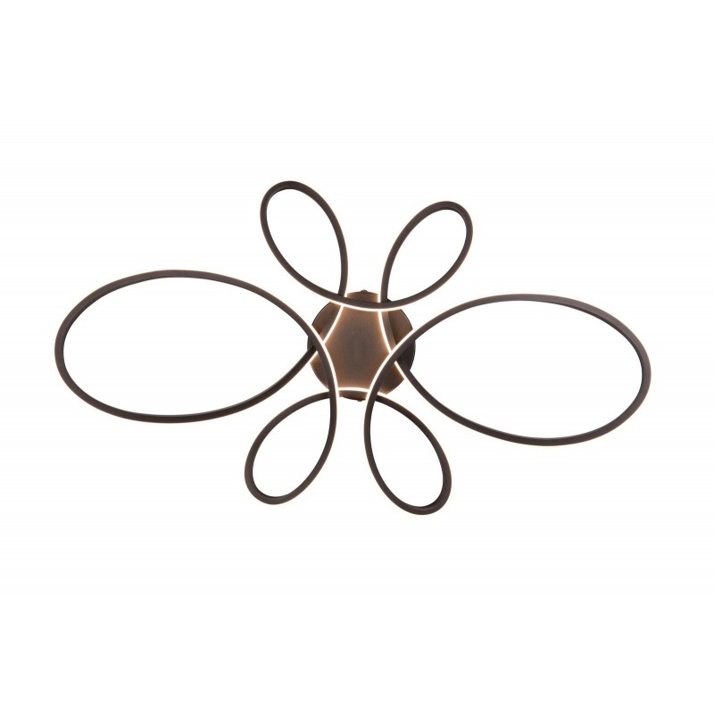 Trio Lampa natynkowa LED FLY 645619132 czarny