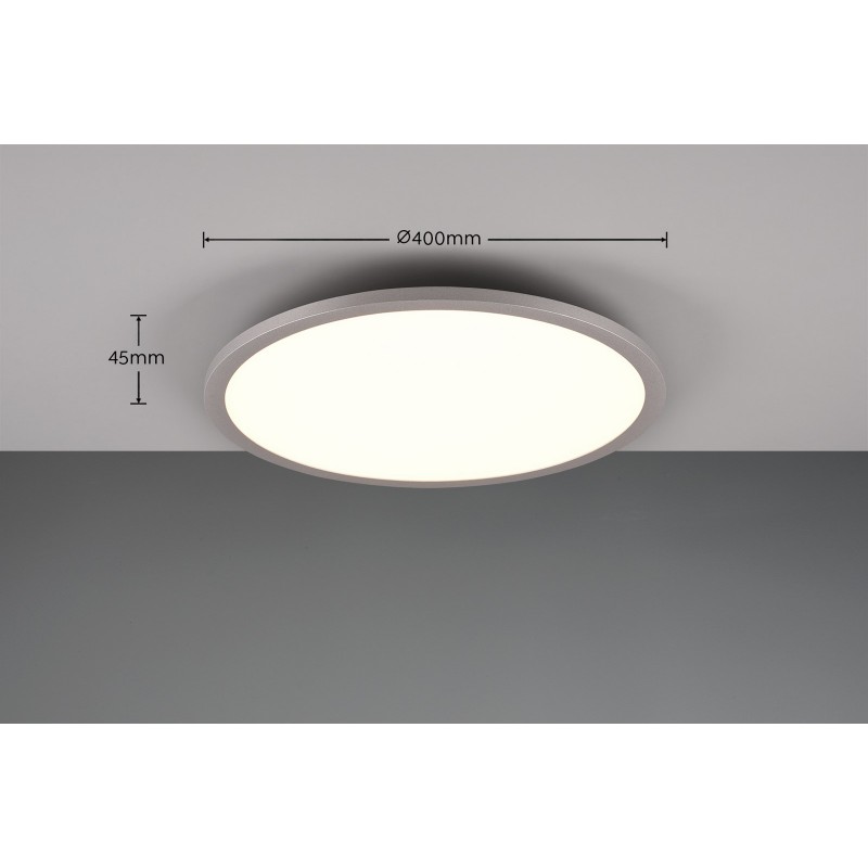 Trio Lampa natynkowa LED YUMA 641710287 srebrny i odcienie srebra