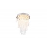 RL Lampa natynkowa LED POMP R67341106 srebrny i odcienie srebra