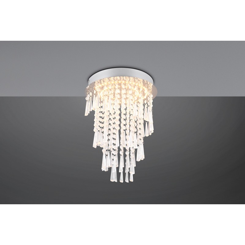 RL Lampa natynkowa LED POMP R67341106 srebrny i odcienie srebra