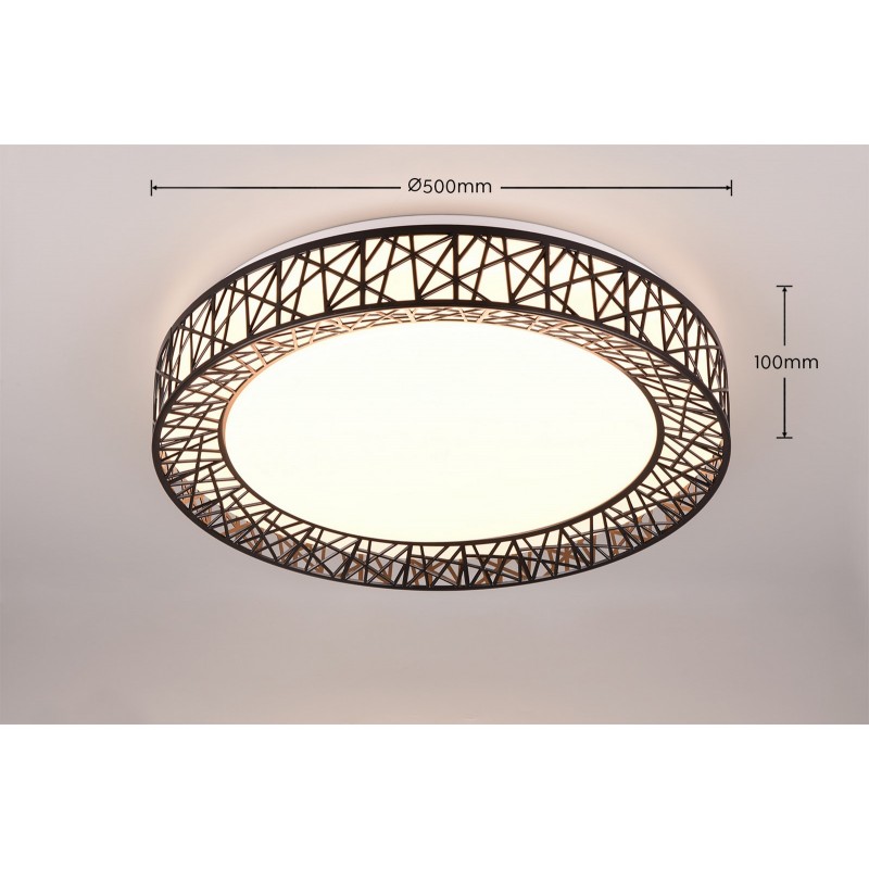 RL Lampa natynkowa LED CLUSTER R67321102 czarny