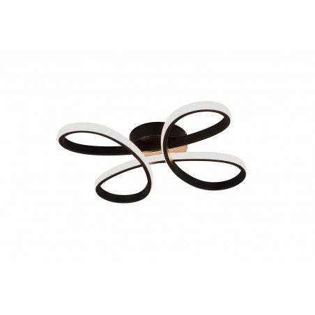 Trio Lampa natynkowa LED FLY 645610132 czarny