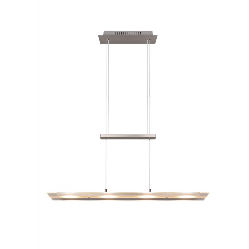 RL Lampa wisząca LED nowoczesna MILOS R32004107 srebrny i odcienie srebra