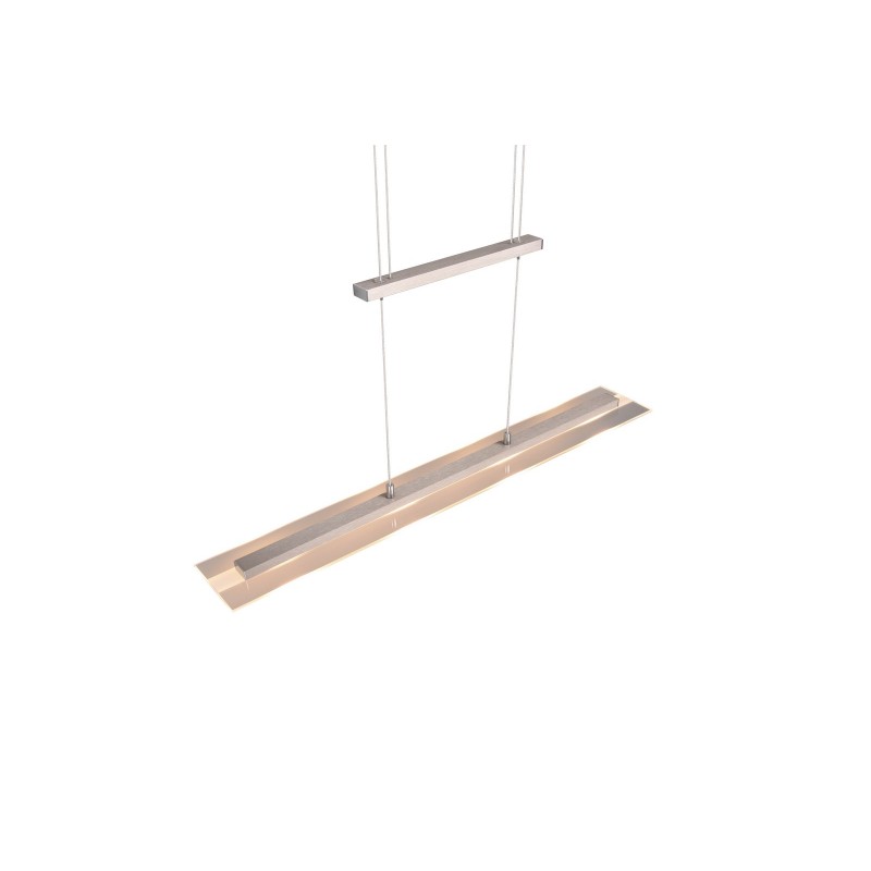 RL Lampa wisząca LED nowoczesna MILOS R32004107 srebrny i odcienie srebra