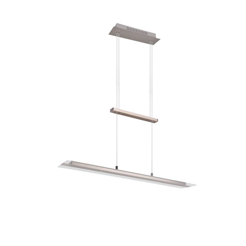 RL Lampa wisząca LED nowoczesna MILOS R32004107 srebrny i odcienie srebra