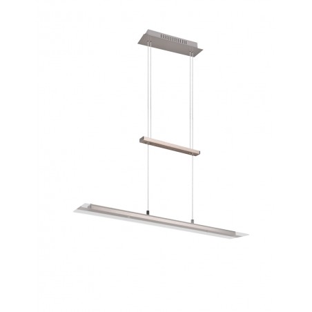 RL Lampa wisząca LED nowoczesna MILOS R32004107 srebrny i odcienie srebra