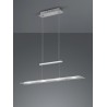 RL Lampa wisząca LED nowoczesna MILOS R32004107 srebrny i odcienie srebra