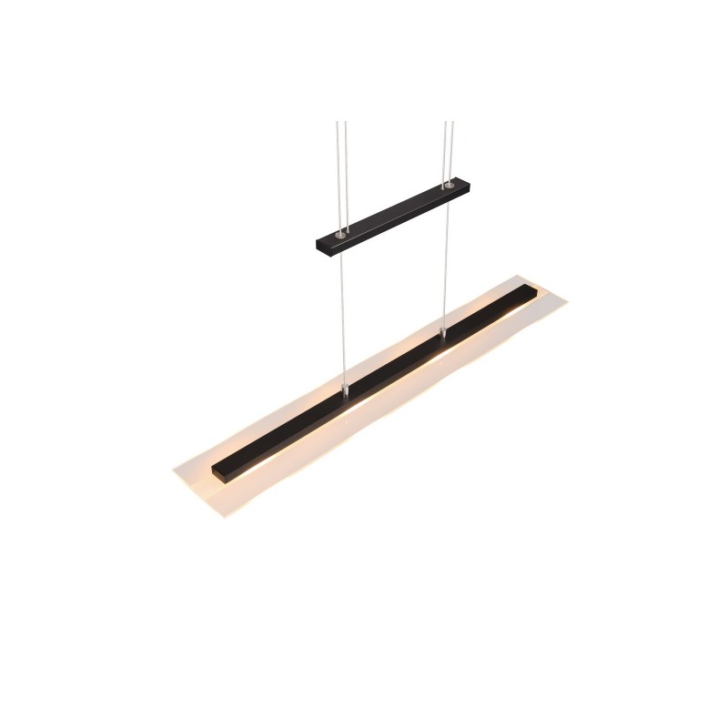 RL Lampa wisząca LED nowoczesna MILOS R32004132 czarny