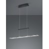 RL Lampa wisząca LED nowoczesna MILOS R32004132 czarny