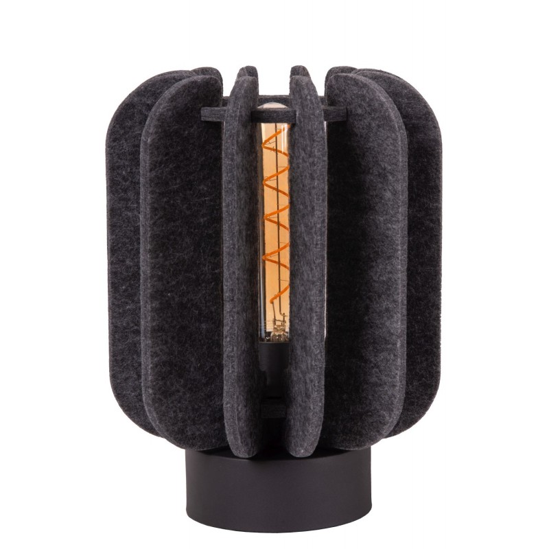 Lucide Lampa stołowa RAFAL 45592/01/36 szary i odcienie szarości, czarny