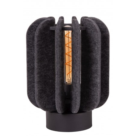 Lucide Lampa stołowa RAFAL 45592/01/36 szary i odcienie szarości, czarny