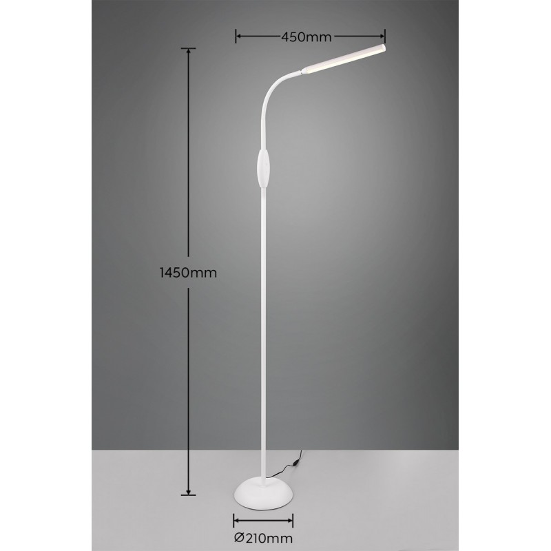 RL Lampa podłogowa TORO R47641101 biały