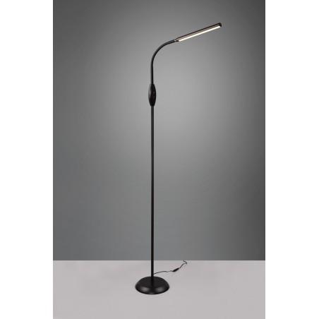 RL Lampa podłogowa TORO R47641102 czarny