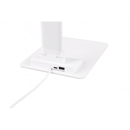 Trio Lampa biurkowa TRAVIS 545310131 biały