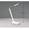 Trio Lampa biurkowa TRAVIS 545310131 biały
