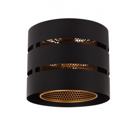 Lucide Lampa natynkowa ROSAS 21133/01/30 czarny, złoty i odcienie złota