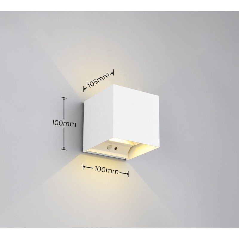 RL Kinkiet TALENT - CZUJNIK RUCHU R27759131 biały