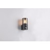 Trio Lampa zewnętrzna ścienna HOOSIC - CZUJNIK RUCHU 222260132 czarny