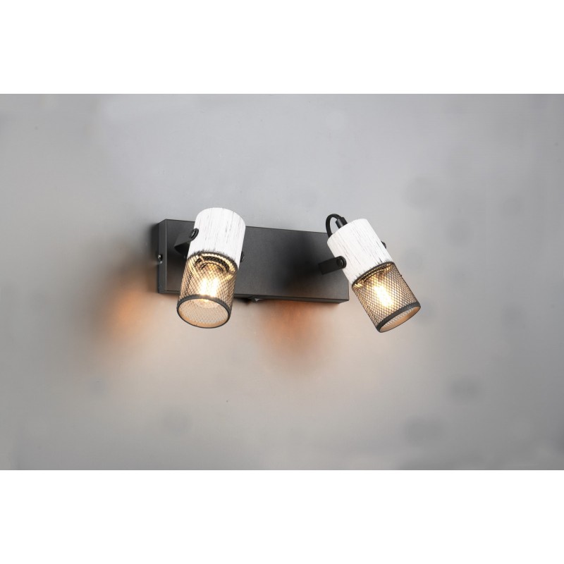 Trio Reflektor ścienny TOSH 804370234 czarny, biały