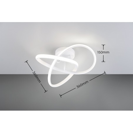 RL Lampa natynkowa LED MEO R62101131 biały