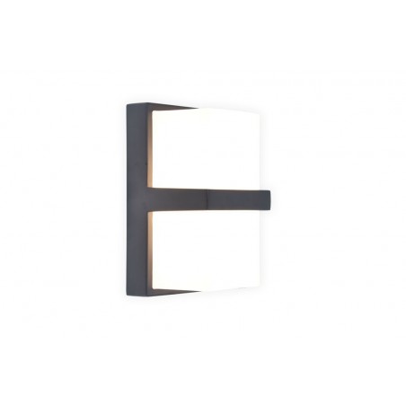 Lutec Lampa zewnętrzna ścienna STELA  5197401118 szary i odcienie szarości