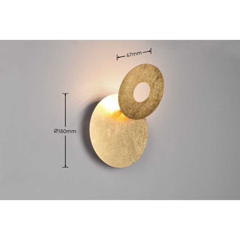 Trio Kinkiet LEANO 240310179 złoty i odcienie złota