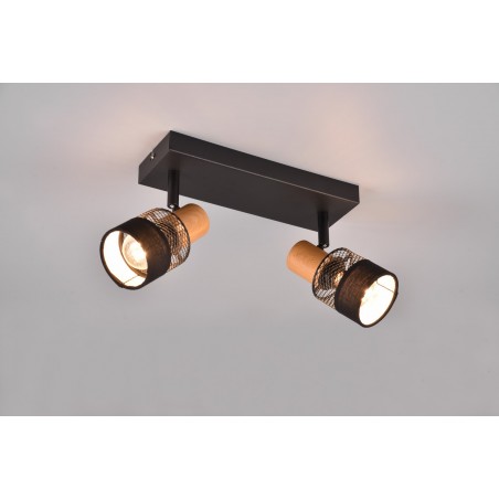 Trio Reflektor sufitowy NANDINI 811700232 czarny