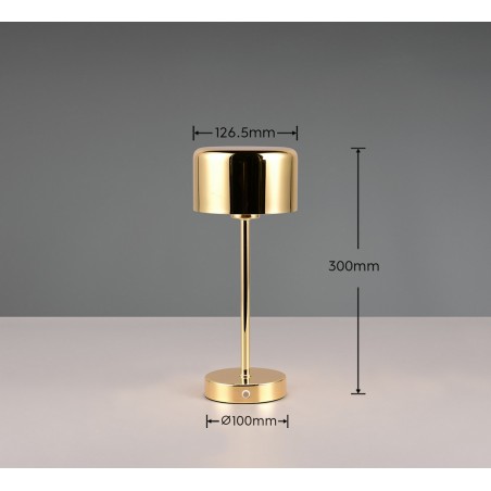 RL Lampa stołowa JEFF R59151103 złoty i odcienie złota