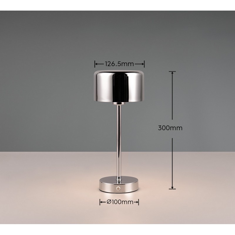 RL Lampa stołowa JEFF R59151106 srebrny i odcienie srebra
