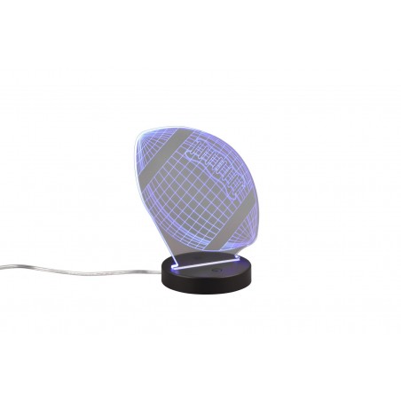 RL Lampa stołowa FOOTBALL R52821132 czarny