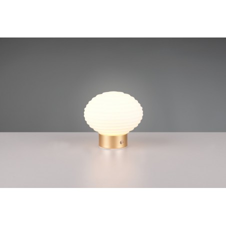 RL Lampa stołowa EARL R57771101 złoty i odcienie złota