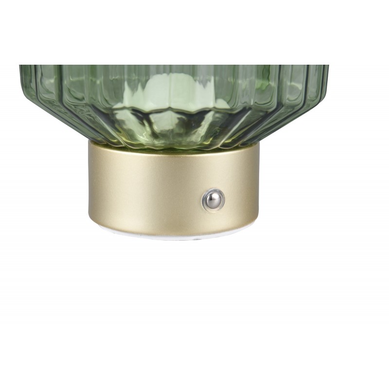 RL Lampa stołowa LORD R57761115 złoty i odcienie złota, zielony
