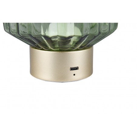 RL Lampa stołowa LORD R57761115 złoty i odcienie złota, zielony