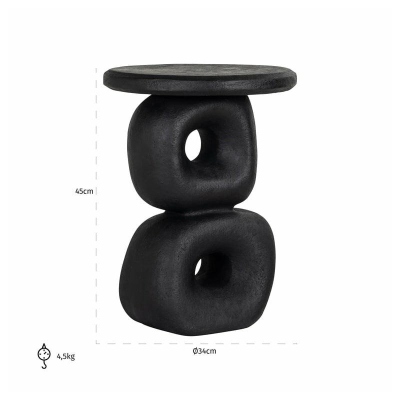 RICHMOND stolik EVERLEE czarny