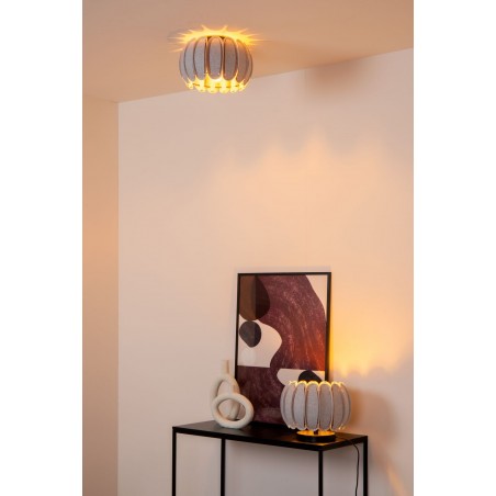 Lucide Lampa natynkowa SPENCER 34145/30/36 szary i odcienie szarości, czarny