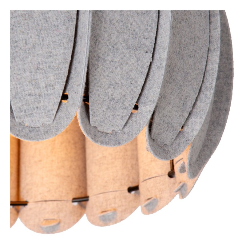 Lucide Lampa natynkowa SPENCER 34145/30/36 szary i odcienie szarości, czarny