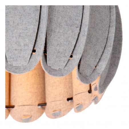 Lucide Lampa natynkowa SPENCER 34145/30/36 szary i odcienie szarości, czarny