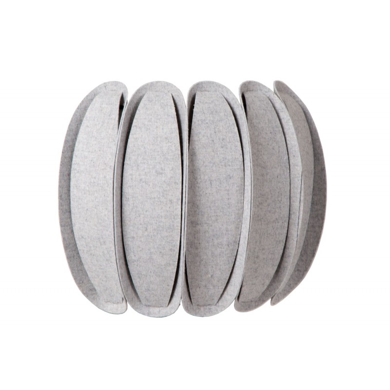 Lucide Kinkiet SPENCER 34245/01/36 szary i odcienie szarości, czarny