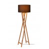 Lucide Lampa podłogowa TRAFALGAR 30763/81/72 drewno jasne i ciemne, czarny