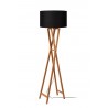 Lucide Lampa podłogowa TRAFALGAR 30763/81/72 drewno jasne i ciemne, czarny