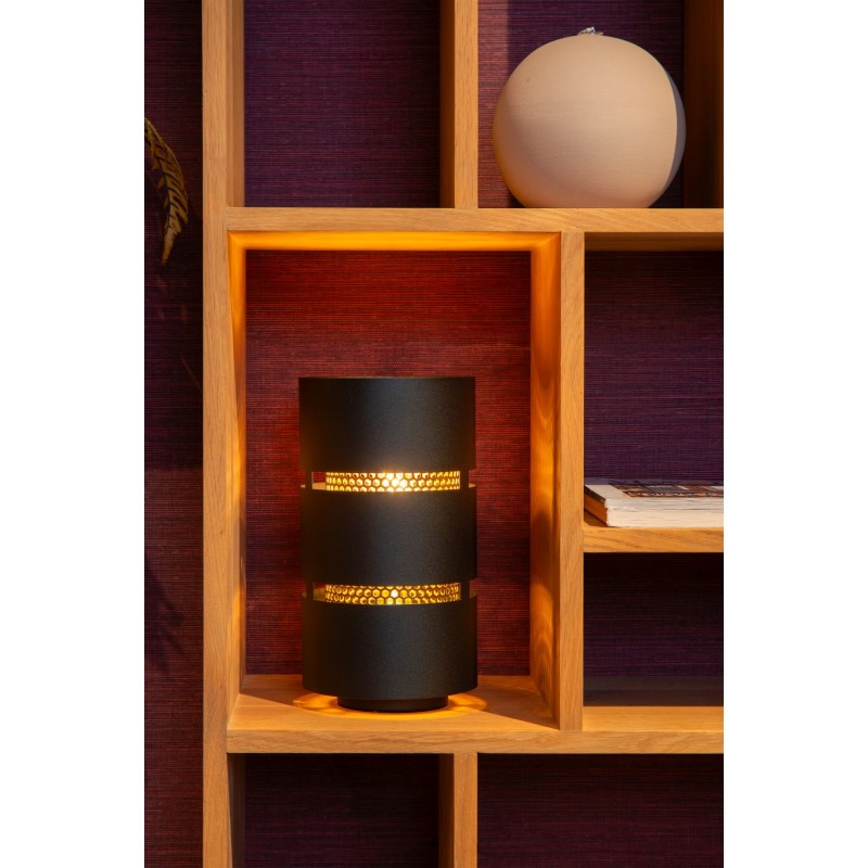 Lucide Lampa stołowa ROSAS 21533/01/30 czarny, złoty i odcienie złota