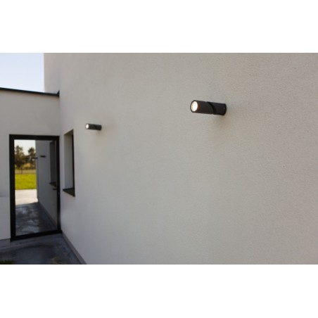 Lutec Lampa zewnętrzna ścienna TUBON 5198501118 szary i odcienie szarości