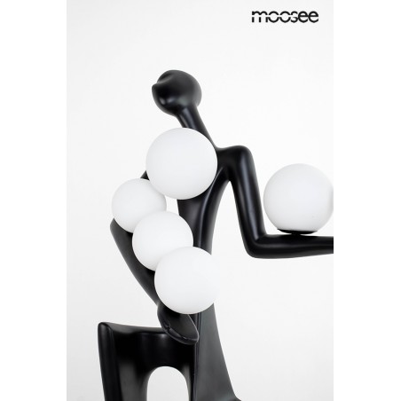 MOOSEE lampa podłogowa HUMAN DREAMER czarna