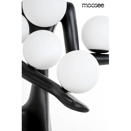 MOOSEE lampa podłogowa HUMAN DREAMER czarna
