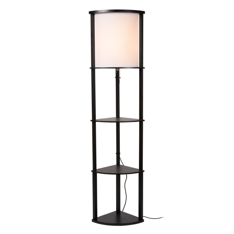 Lucide Lampa podłogowa MENNO 44798/81/30 czarny, beżowy