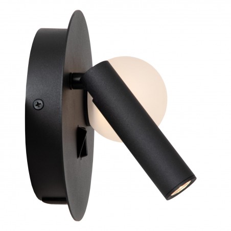 Lucide Kinkiet MATIZ 77286/02/30 czarny, biały