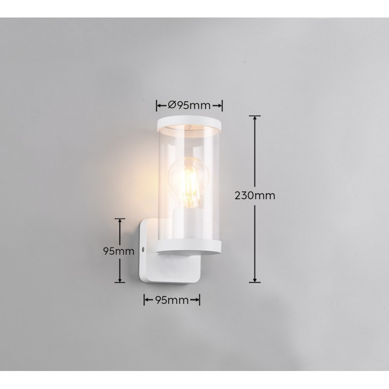 RL Lampa zewnętrzna ścienna BONITO R21596131 biały