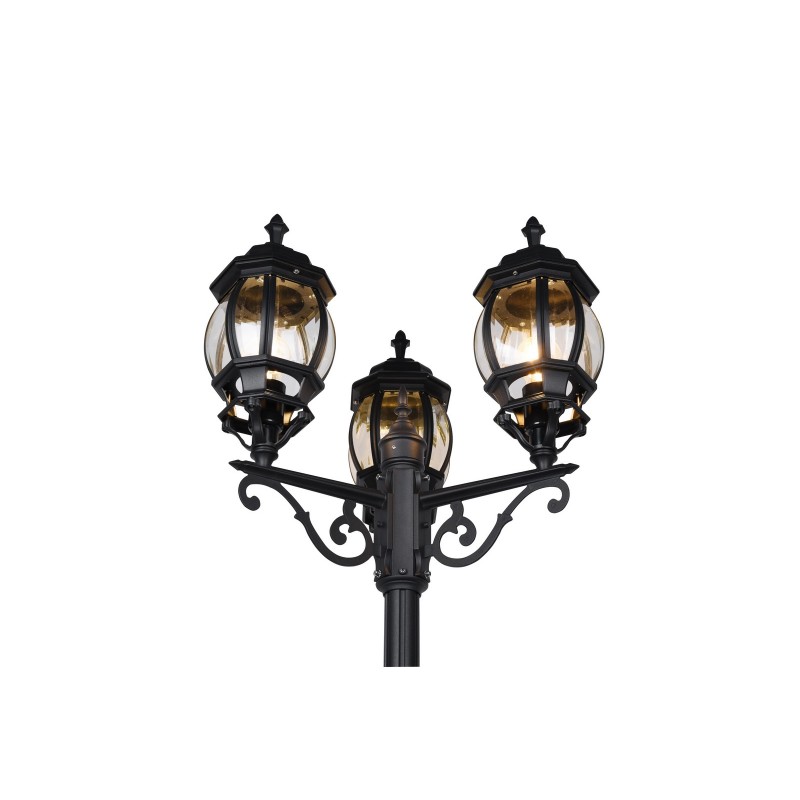 Trio Lampa zewnętrzna stojąca ELVO 406960332 czarny
