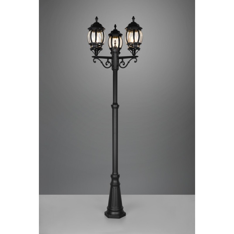 Trio Lampa zewnętrzna stojąca ELVO 406960332 czarny